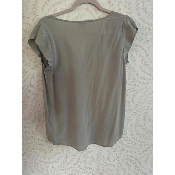 100% Silk Joie Casual V-Neck Top - Size S - Picture 6 of 7